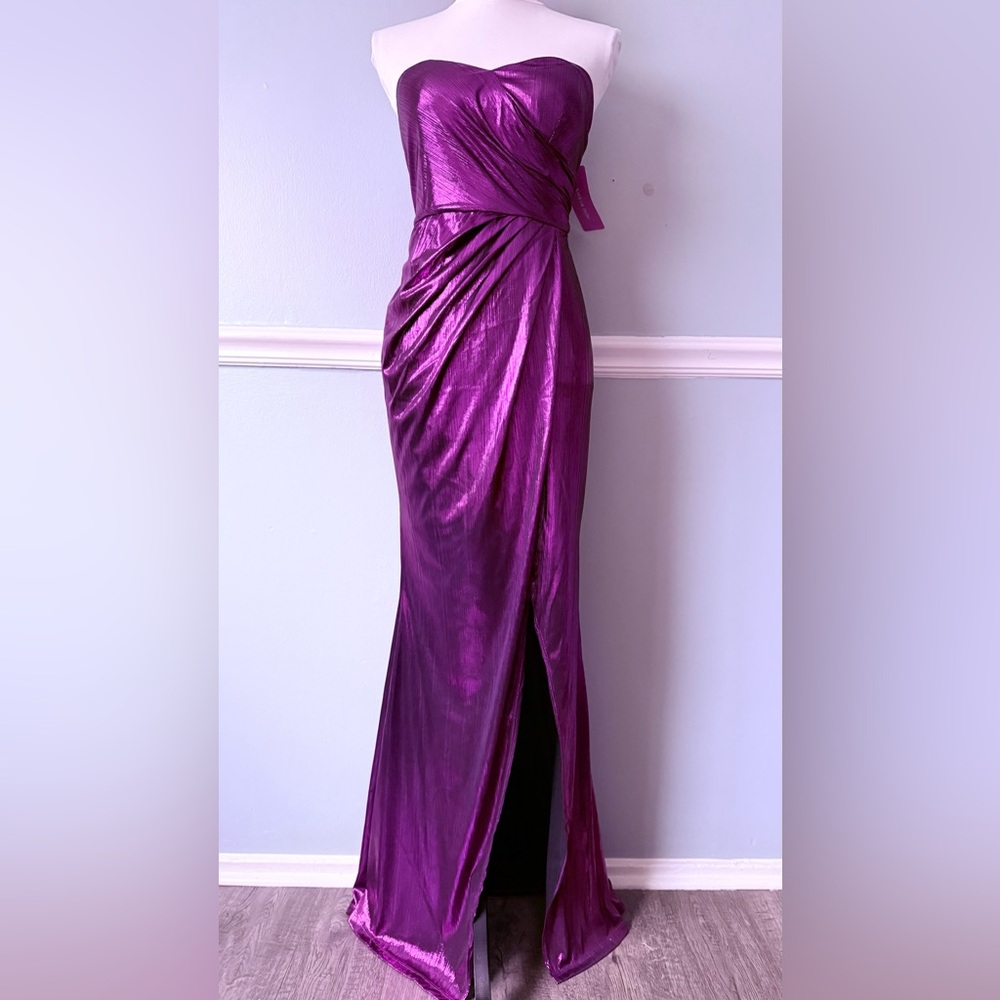 SHEIN Elegant Purple Women's Dress